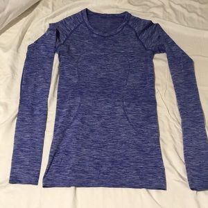 Lululemon blue/purple long sleeve